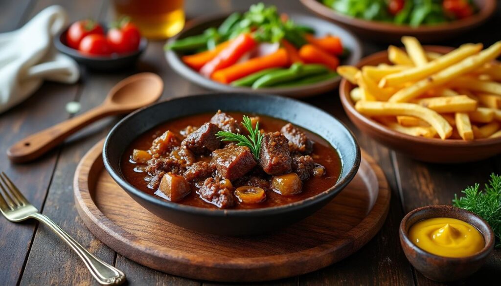 découvrez des idées d'accompagnement simples et savoureuses pour sublimer votre carbonnade flamande et régaler vos papilles.