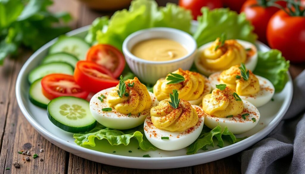 découvrez des idées fraîches et faciles pour accompagner vos œufs mimosa et sublimer ce classique de l'apéritif avec originalité et simplicité.