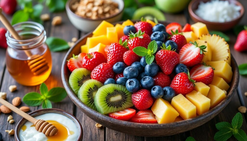 découvrez des idées gourmandes et faciles pour accompagner votre salade de fruits et sublimer ses saveurs avec des ingrédients variés et simples à préparer.