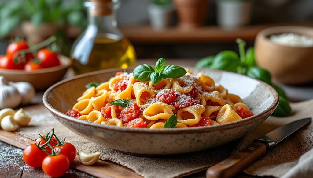 découvrez la recette traditionnelle italienne des cavatelli, de délicieux pâtes fraîches à savourer en famille ou entre amis.