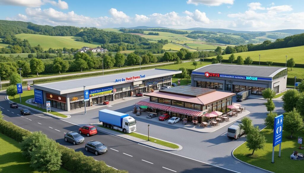 découvrez l'aire du haut forez sud avec ses services complets, ses restaurants variés et sa station sur l'a89 pour une pause agréable et pratique lors de votre voyage.