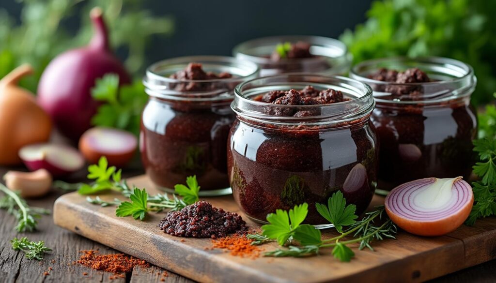 découvrez une recette maison facile et traditionnelle de boudin noir en bocaux, parfaite pour savourer ce plat authentique à tout moment.