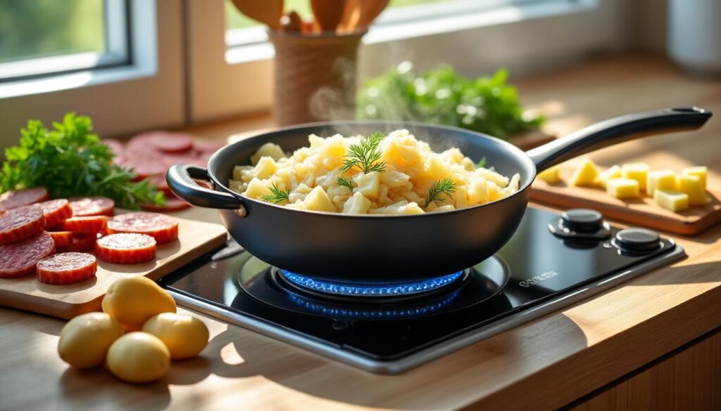 découvrez une méthode simple et efficace pour réchauffer votre choucroute, afin de préserver toutes ses saveurs et textures.