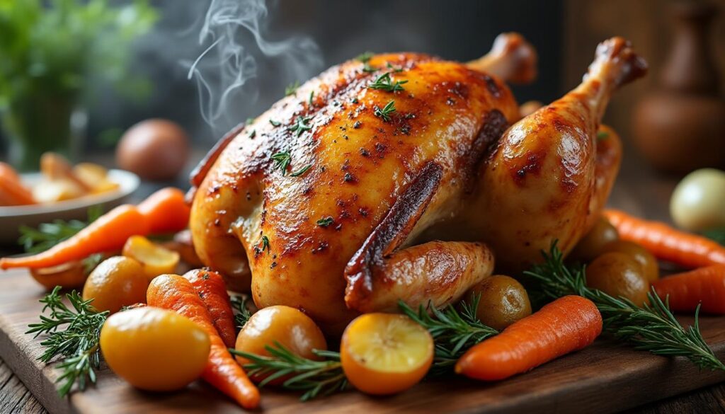 découvrez une recette facile et savoureuse de cuisse de dinde au four, idéale pour un repas gourmand et rapide à préparer.