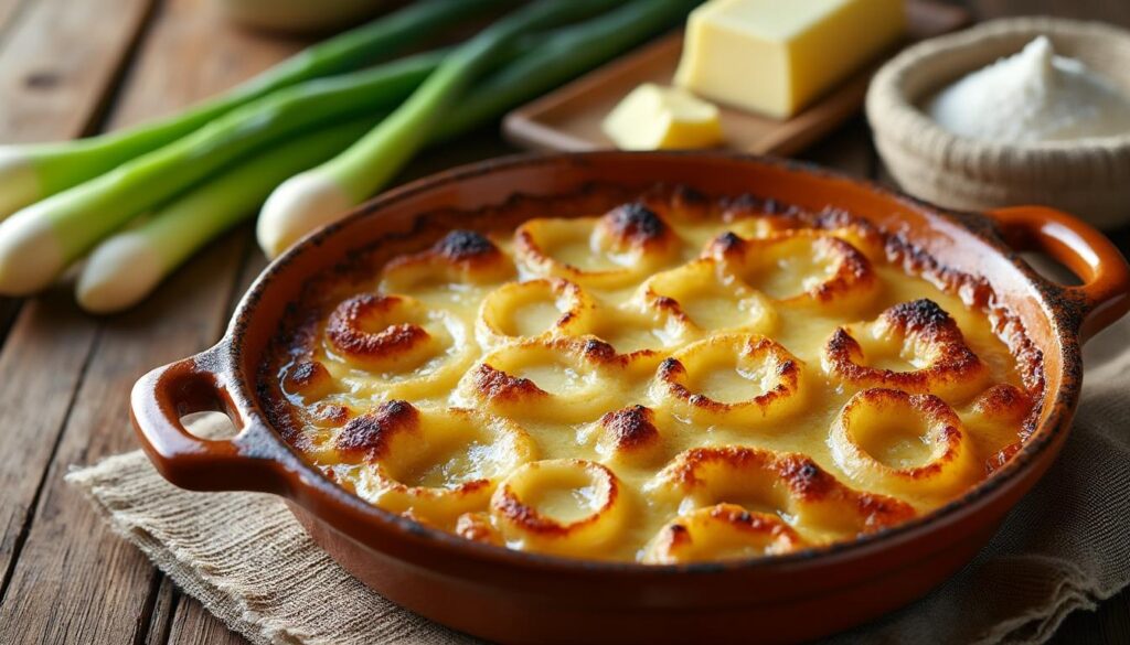 découvrez notre recette facile et savoureuse de gratin de cardons avec un roux maison, parfait pour un repas réconfortant et plein de saveurs.