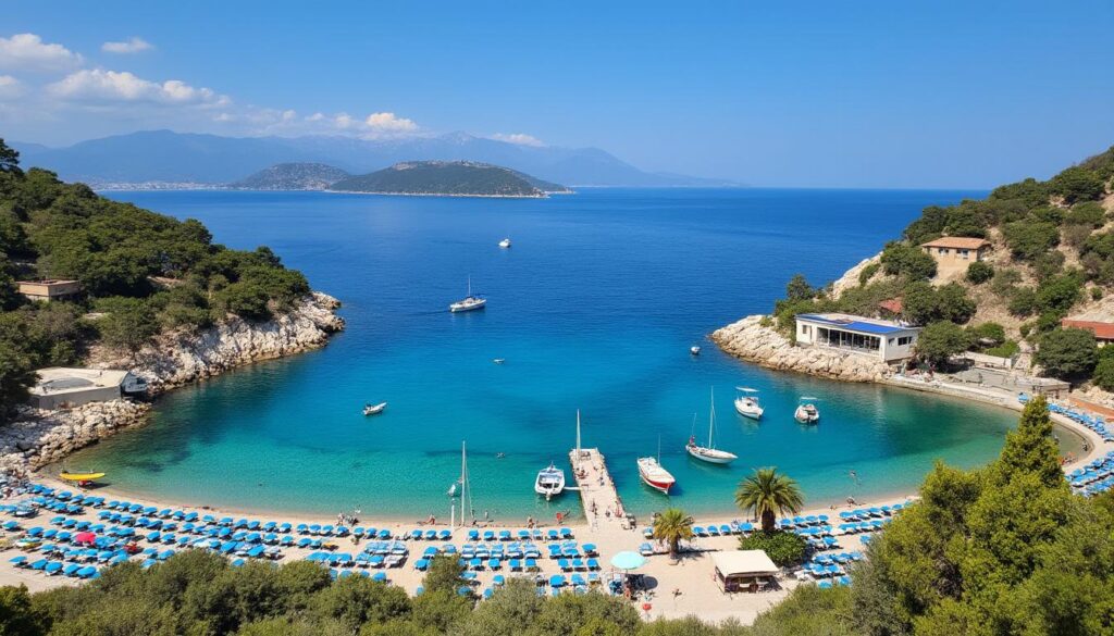 découvrez ksamil, un village pittoresque en albanie, célèbre pour ses plages paradisiaques et ses activités incontournables. idéal pour des vacances entre détente et aventure.