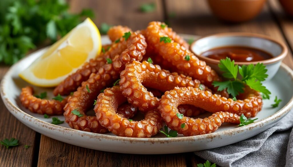 découvrez notre recette facile et savoureuse de poulpe frit croustillant, parfaite pour un apéritif gourmand ou un plat plein de caractère.