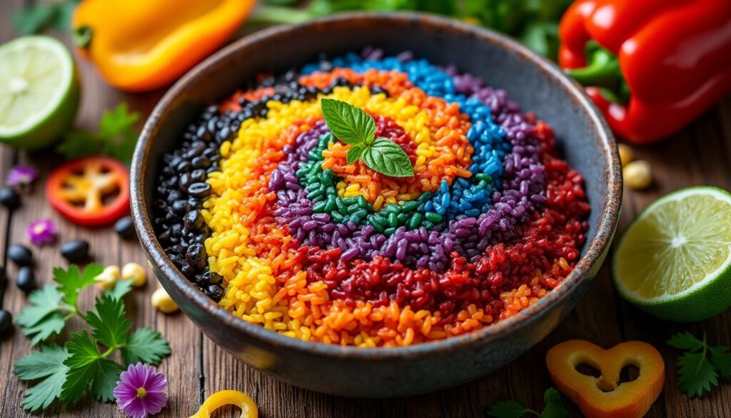 découvrez la recette de pride rice, un plat coloré et savoureux qui célèbre la diversité culinaire et l'inclusion avec des ingrédients riches en saveurs.