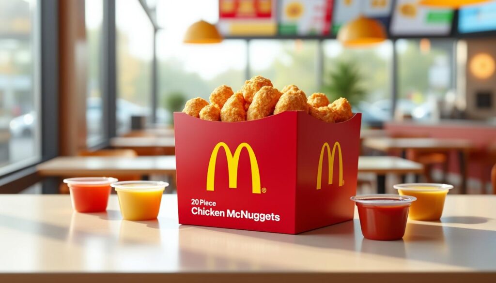 découvrez le prix des 20 nuggets mcdo en 2025 et combien coûte la boîte chez mcdonald’s. informations actualisées pour planifier votre commande facilement.