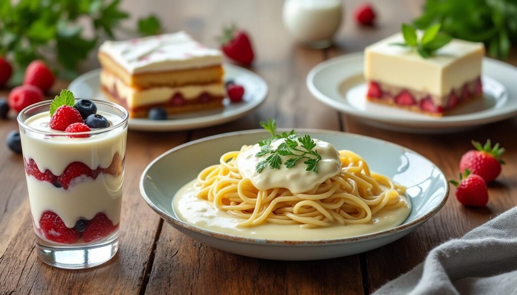 découvrez des recettes simples et gourmandes pour utiliser 250 g de mascarpone et régaler vos papilles à chaque occasion.