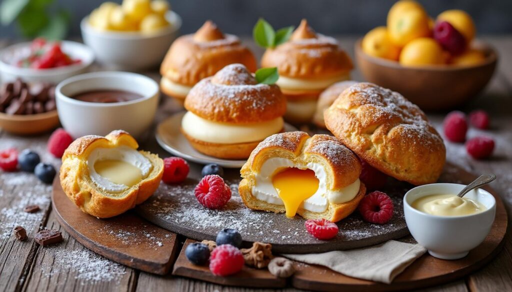 découvrez notre guide complet des meilleures recettes de crèmes pour fourrer vos choux, alliant saveurs et textures parfaites pour des pâtisseries gourmandes.