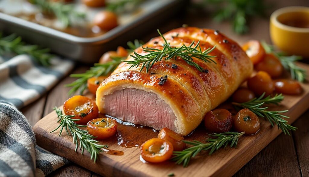 découvrez une recette simple et rapide de paupiettes de porc au four, idéale pour un repas savoureux sans effort.