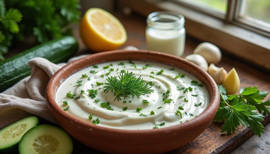 découvrez une recette simple et rapide de sauce falafel maison à base de yaourt et d'herbes fraîches, parfaite pour accompagner vos falafels et autres plats méditerranéens.