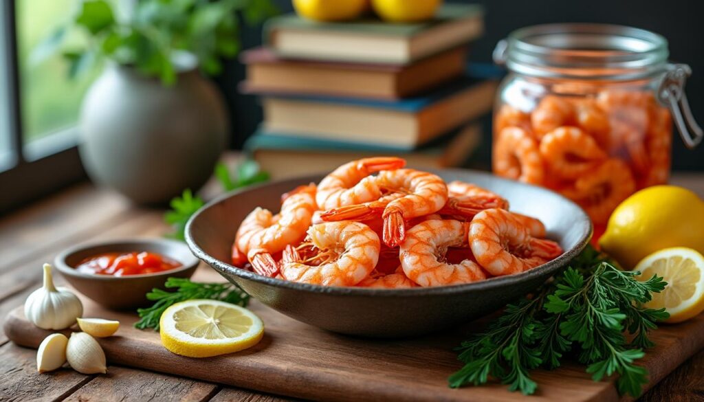 découvrez notre guide complet sur la crevette : recettes savoureuses, bienfaits pour la santé et conseils pratiques pour la conservation optimale.