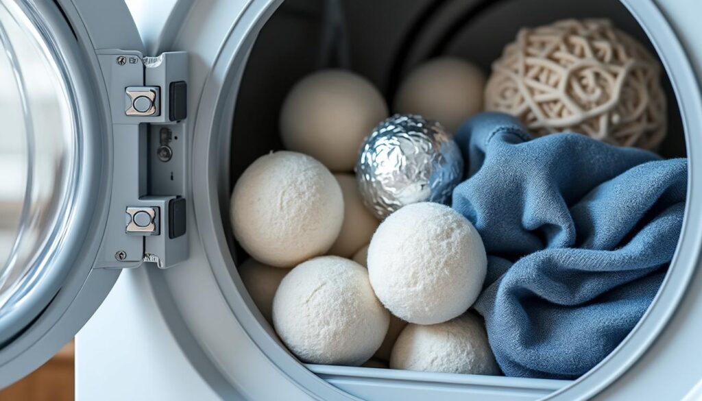 découvrez des alternatives efficaces à la balle de tennis dans le sèche-linge pour un séchage optimal de votre linge sans abîmer les tissus.