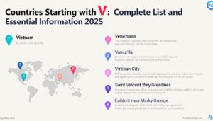découvrez la liste complète des pays en v en 2025 avec toutes les informations essentielles à connaître pour vos voyages et études.