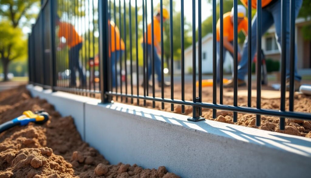 découvrez les tarifs pour la pose d'une clôture rigide avec soubassement en béton. prix au mètre linéaire détaillé pour un budget précis et transparent.