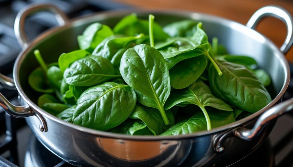 découvrez le temps de cuisson idéal des épinards frais à l'eau avec notre guide rapide et précis pour des légumes parfaitement cuits et savoureux.