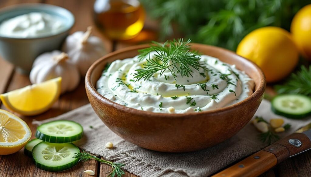 découvrez la recette facile et authentique du tzatziki maison sur tonbonbon.fr, pour un dip frais et savoureux à préparer en quelques minutes.