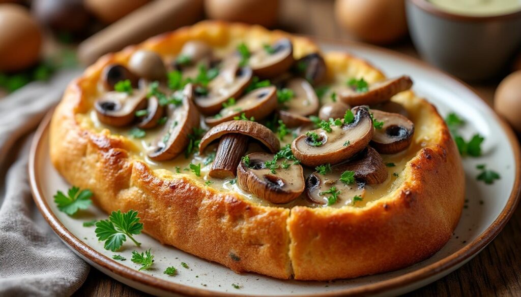 découvrez la vraie recette traditionnelle de la croûte aux champignons du haut-doubs, un plat savoureux et authentique à déguster en famille.