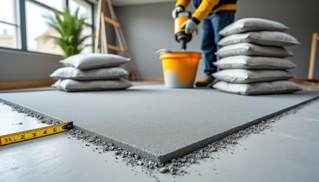 découvrez comment calculer le nombre de sacs de ragréage nécessaire pour une surface de 20 m² et profitez de conseils pratiques pour réussir vos travaux de rénovation.