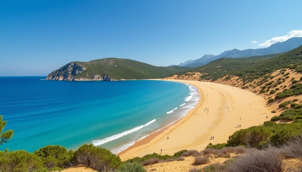 découvrez halikounas beach à corfou, la plus grande plage sauvage, avec notre guide complet pour profiter de ses paysages préservés et activités uniques.