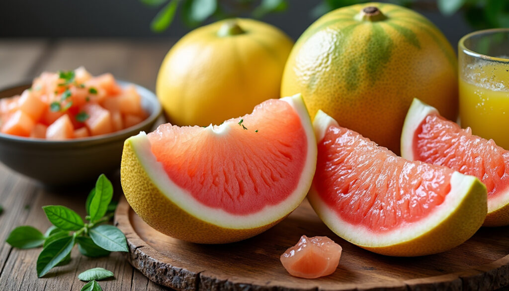 découvrez les bienfaits du pamplemousse chinois, son goût unique et ses multiples utilisations en cuisine pour sublimer vos recettes.