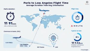 découvrez la durée moyenne du vol entre paris et los angeles ainsi que des informations clés pour préparer votre voyage en toute sérénité.
