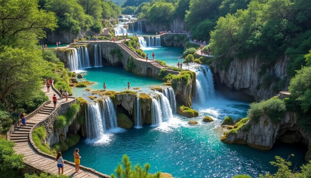 découvrez notre guide complet pour visiter les cascades naturelles de polylimnio, un site paradisiaque offrant des paysages à couper le souffle et des sentiers de randonnée inoubliables.