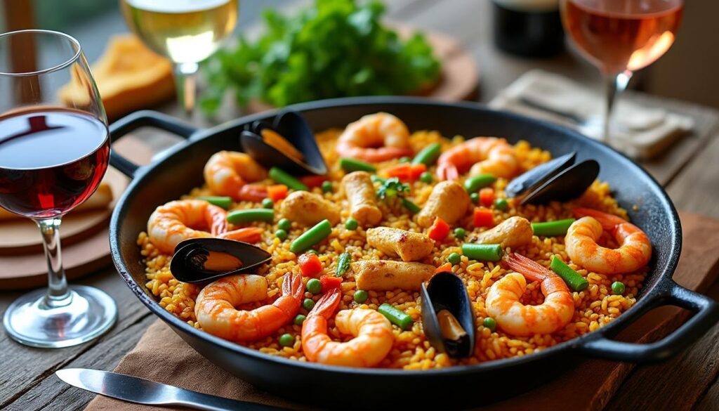 découvrez quel vin choisir pour accompagner votre paella : blanc, rouge ou rosé, trouvez l'accord parfait pour sublimer ce plat typique espagnol.