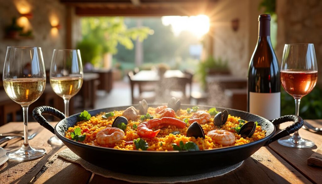découvrez les meilleurs accords vins pour accompagner votre paella et sublimer ce plat convivial avec des suggestions gourmandes et adaptées.