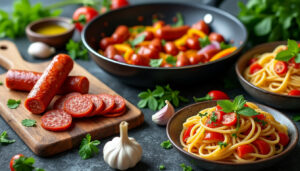 découvrez nos recettes faciles et rapides avec du chorizo pour des plats savoureux qui séduiront toute la famille.