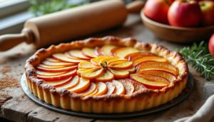 découvrez la recette facile et authentique de la tarte à la normande aux pommes, un dessert traditionnel savoureux pour toutes les occasions.