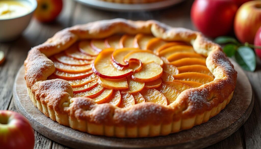 découvrez notre recette facile et gourmande de tarte normande aux pommes, un dessert traditionnel alliant douceur et saveurs authentiques de normandie.