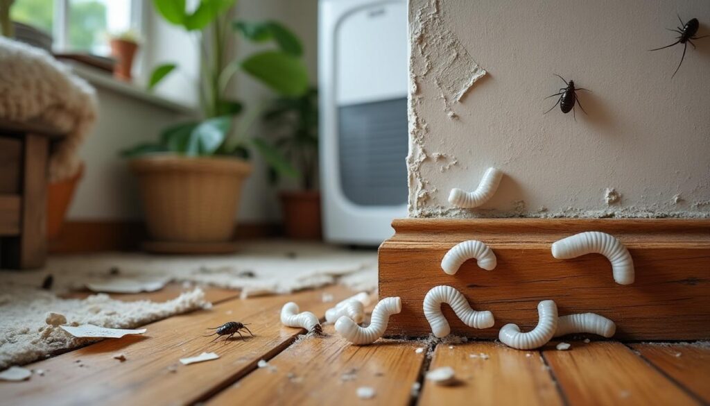 découvrez les causes des vers blancs dans la maison, comment les prévenir efficacement et les solutions adaptées pour s'en débarrasser définitivement.