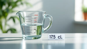 découvrez comment convertir facilement 175 ml en cl avec notre guide simple et rapide. apprenez la méthode de conversion pour maîtriser les volumes en un rien de temps.