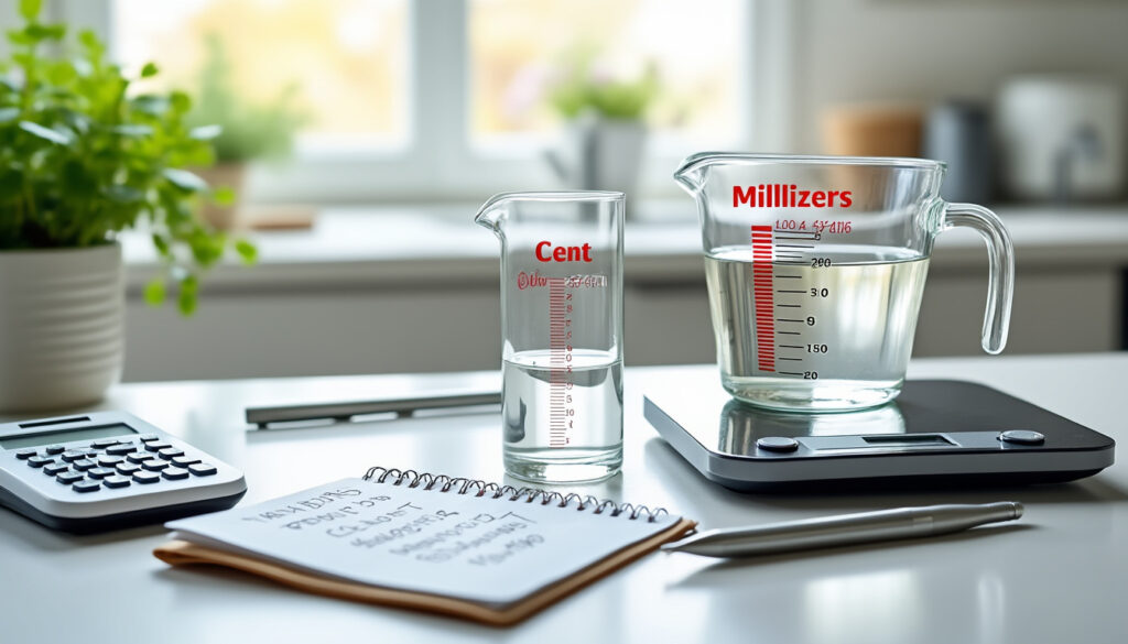 apprenez à convertir facilement et rapidement des millilitres en centilitres, quelle que soit la quantité. méthode simple expliquée pas à pas.
