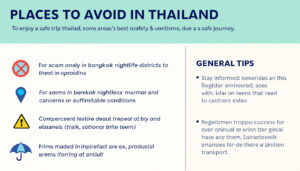 découvrez les endroits à éviter en thaïlande et profitez de conseils pratiques pour assurer un voyage sûr et agréable dans ce pays magnifique.