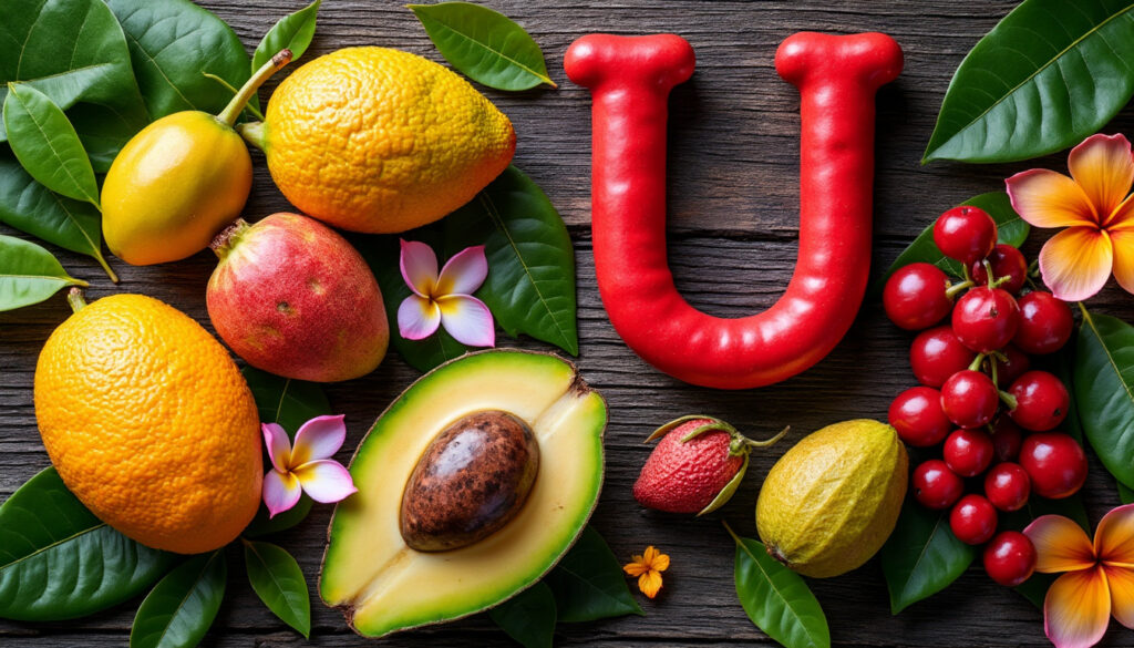 découvrez notre liste complète des fruits en u, incluant des variétés rares et exotiques pour enrichir votre culture et votre palais.