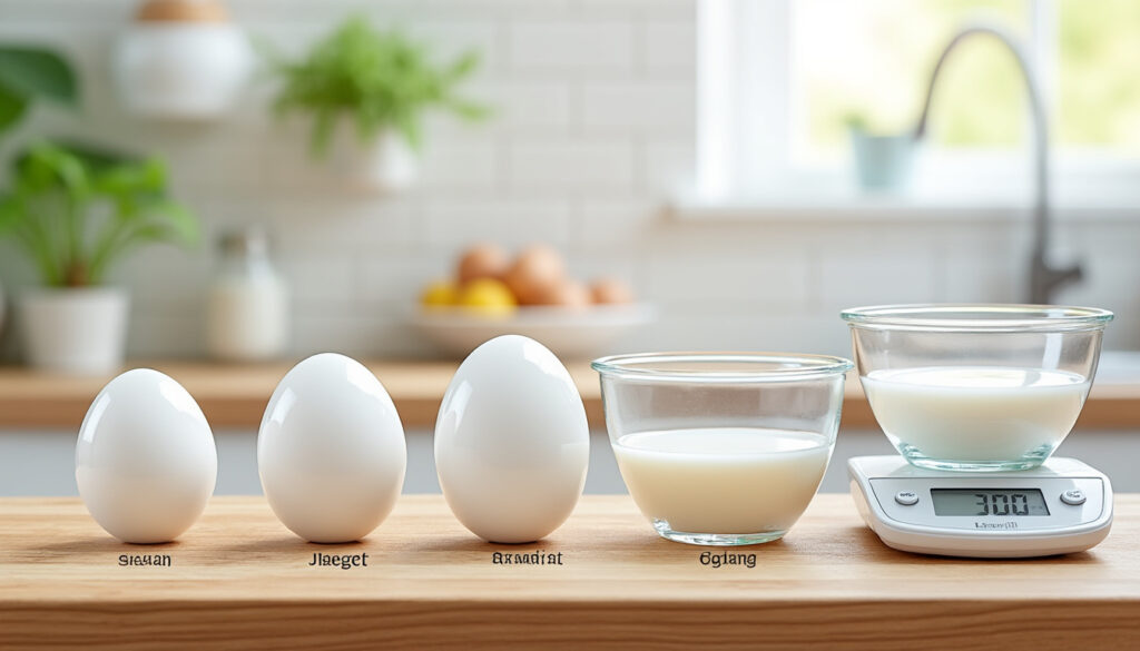 découvrez le poids moyen d’un blanc d’œuf selon la taille dans notre guide pratique 2025, pour des recettes précises et réussies.