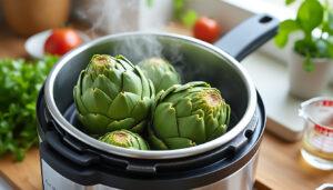 découvrez le temps de cuisson des artichauts à la cocotte minute pour une préparation rapide et précise, garantissant des artichauts parfaitement cuits à chaque fois.