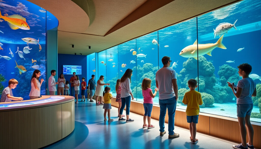 découvrez l'aquarium de toulon : explorez ses espèces marines fascinantes, profitez d'activités ludiques et éducatives pour toute la famille lors d'une visite inoubliable.