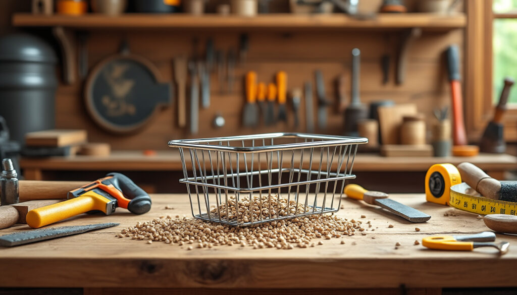 apprenez à fabriquer un panier à pellet pour insert avec notre guide pratique et nos astuces faciles à suivre, pour un chauffage optimal et économique.