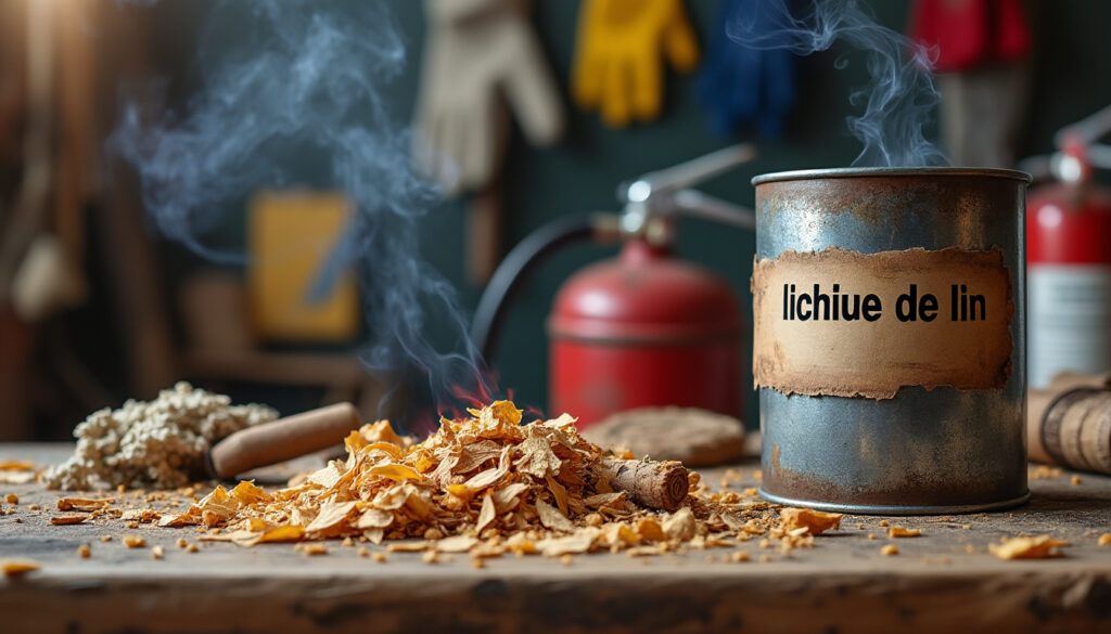 découvrez les dangers liés à l'huile de lin pour le bois, notamment les risques d'auto-inflammation, et apprenez les précautions essentielles à prendre pour une utilisation sécurisée.