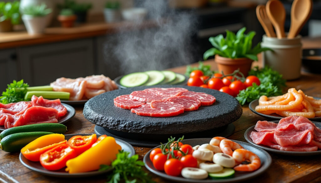 découvrez notre guide complet pour maîtriser la pierrade et réussir la cuisson à la pierre. astuces, conseils et recettes pour un repas savoureux et convivial.