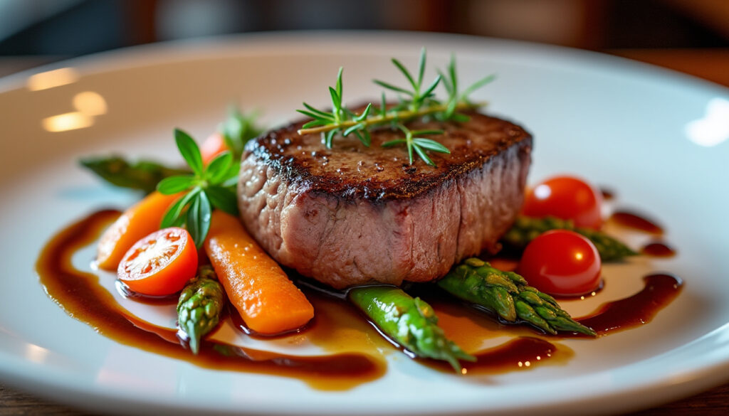découvrez une recette facile et raffinée de filet mignon de veau gastronomique pour régaler vos invités avec des saveurs délicates et élégantes.