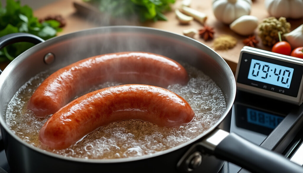 découvrez le temps de cuisson idéal du saucisson à cuire avec notre guide rapide et efficace pour réussir vos plats savoureux à chaque fois.