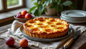 découvrez la recette simple et authentique du clafoutis mirabelle de grand-mère, un dessert traditionnel facile à préparer et délicieux.