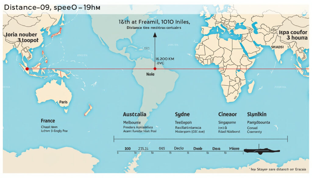 découvrez la distance exacte entre la france et l'australie ainsi que le temps de vol précis pour planifier votre voyage en toute sérénité.