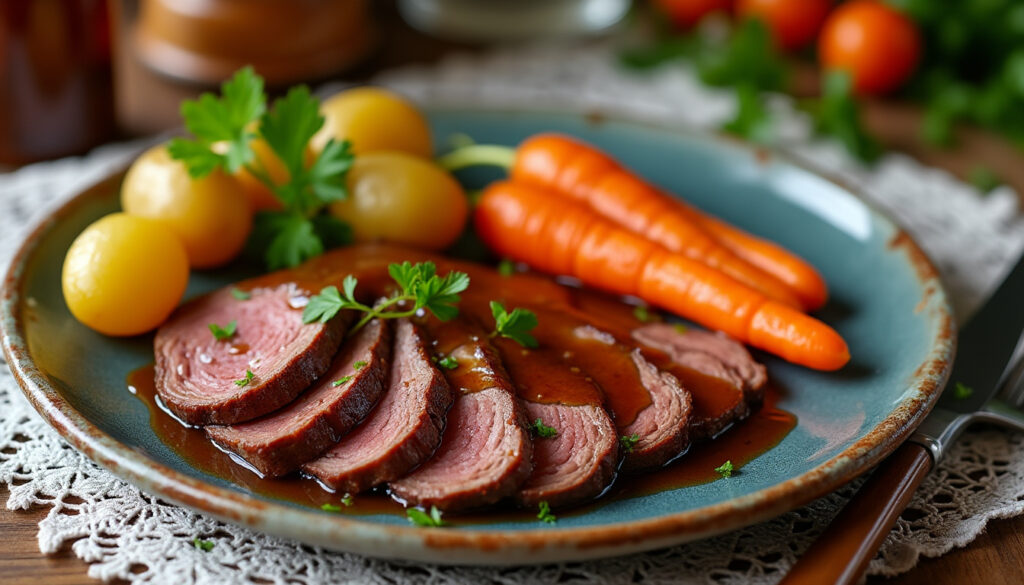 découvrez la recette traditionnelle facile de la langue de bœuf façon grand-mère, un plat savoureux et authentique à préparer simplement pour régaler toute la famille.